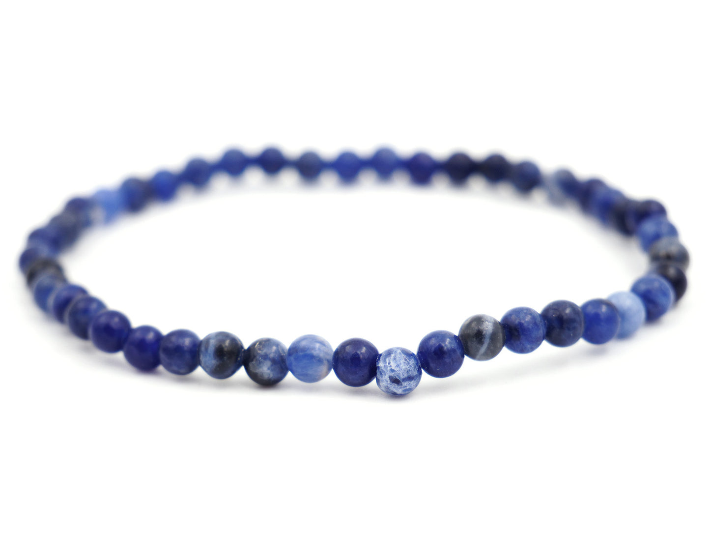 Bracelet en sodalite - 4mm