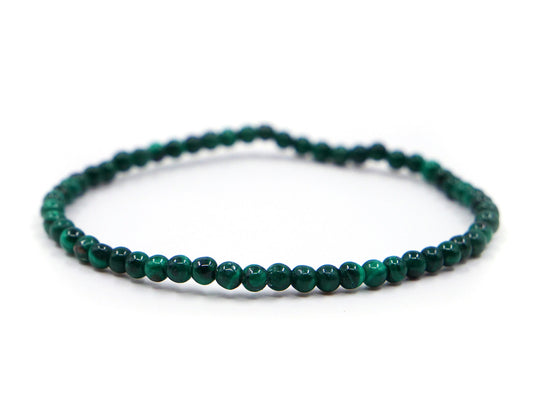 Bracelet en Malachite - 4mm