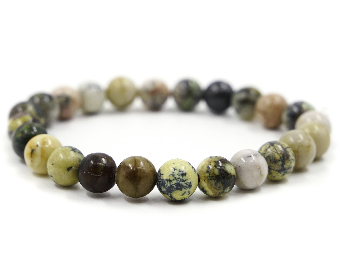 Bracelet en serpentine Chyta - 8mm