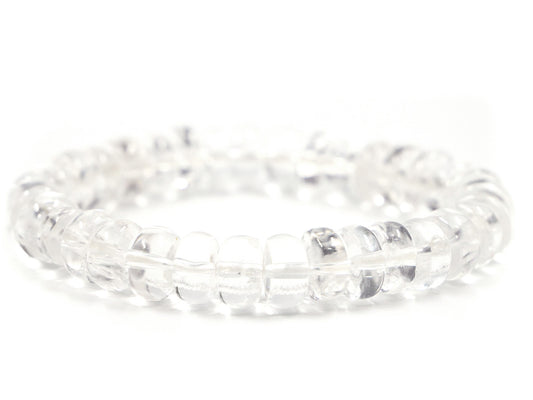 Bracelet en cristal de roche (quartz)