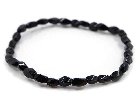 Bracelet en tourmaline noire
