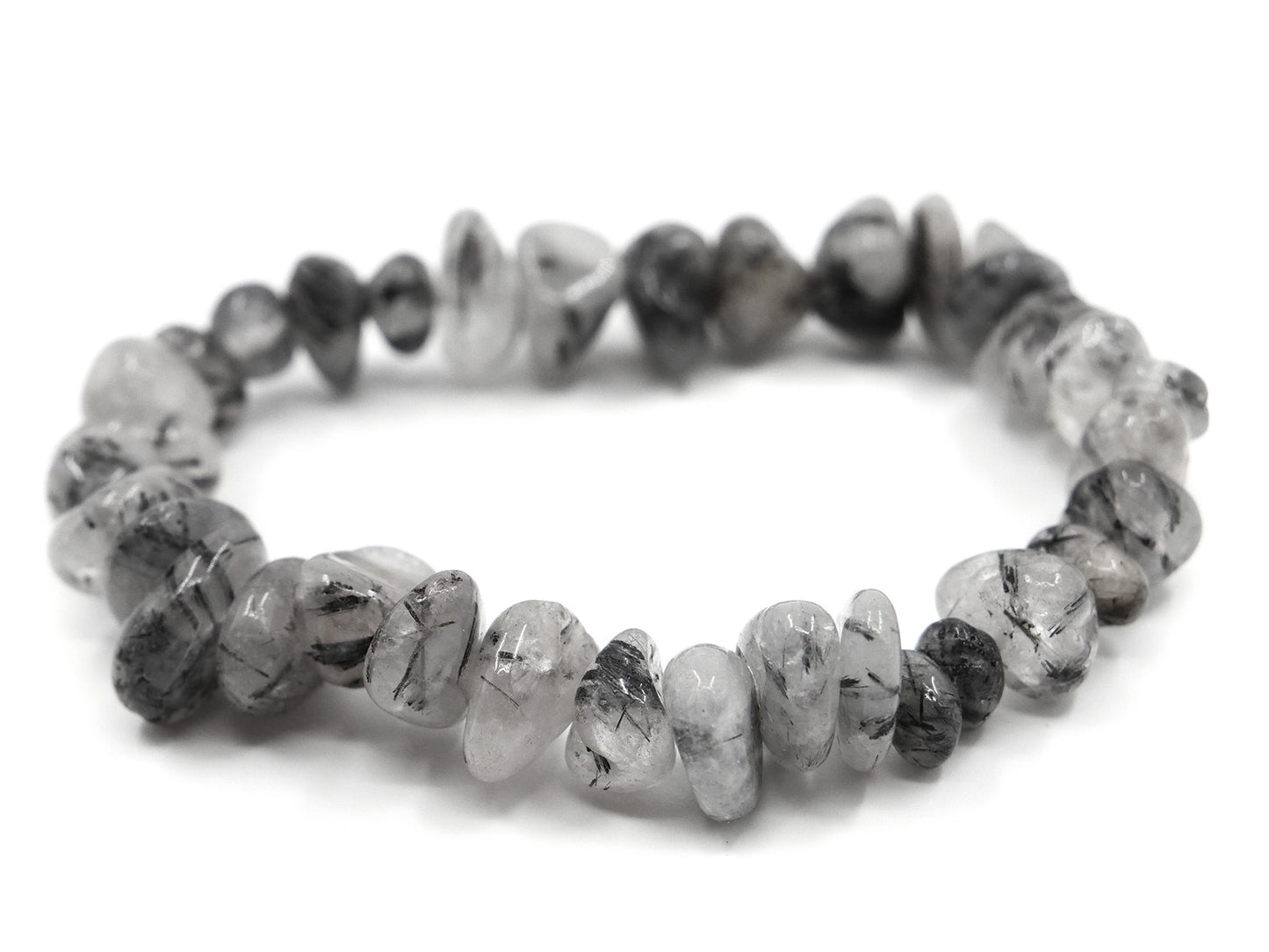 Bracelet en quartz tourmaline