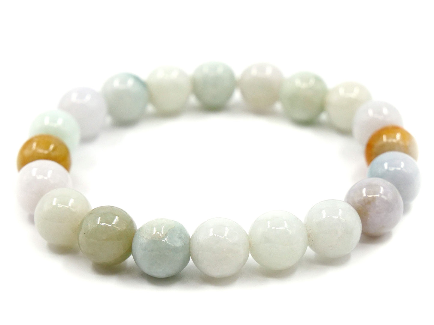 Bracelet en jade (jadéite) - 10mm