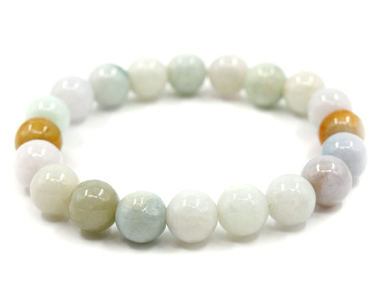 Bracelet en jade (jadéite) - 10mm