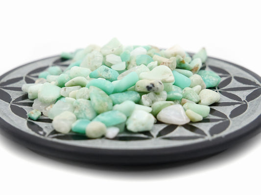 Chrysoprase - Mini pierre roulée - 50 g