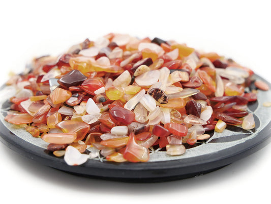 Cornaline - Mini pierre roulée - 100 g