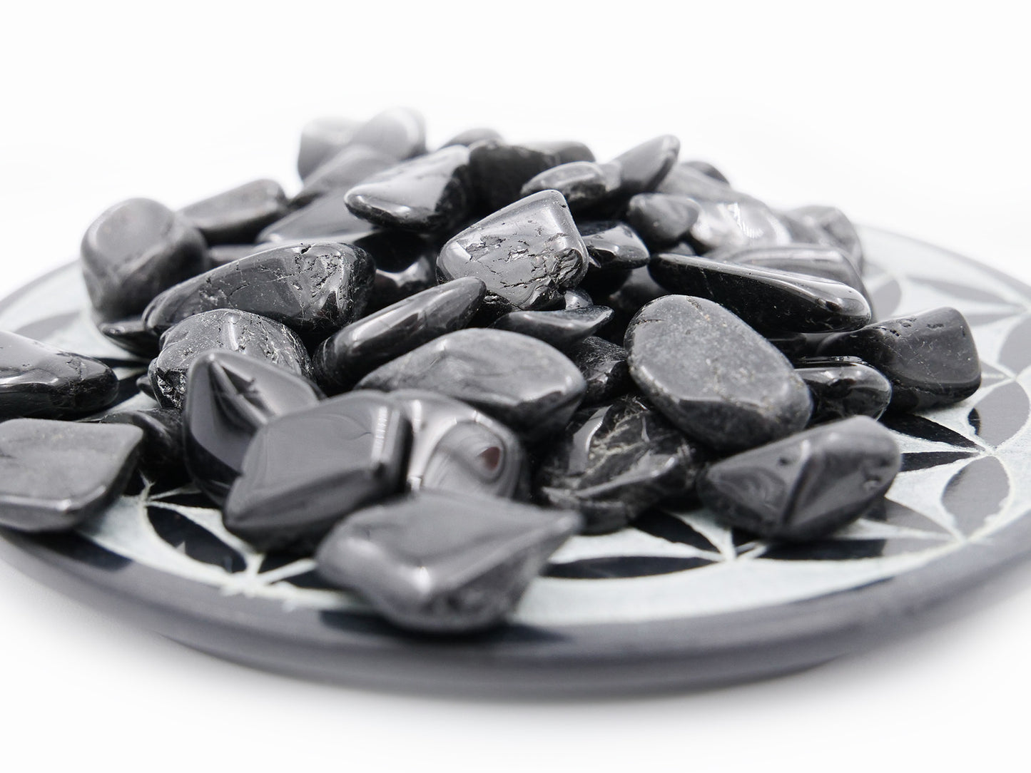 Tourmaline noire - Mini pierre roulée - 100 g