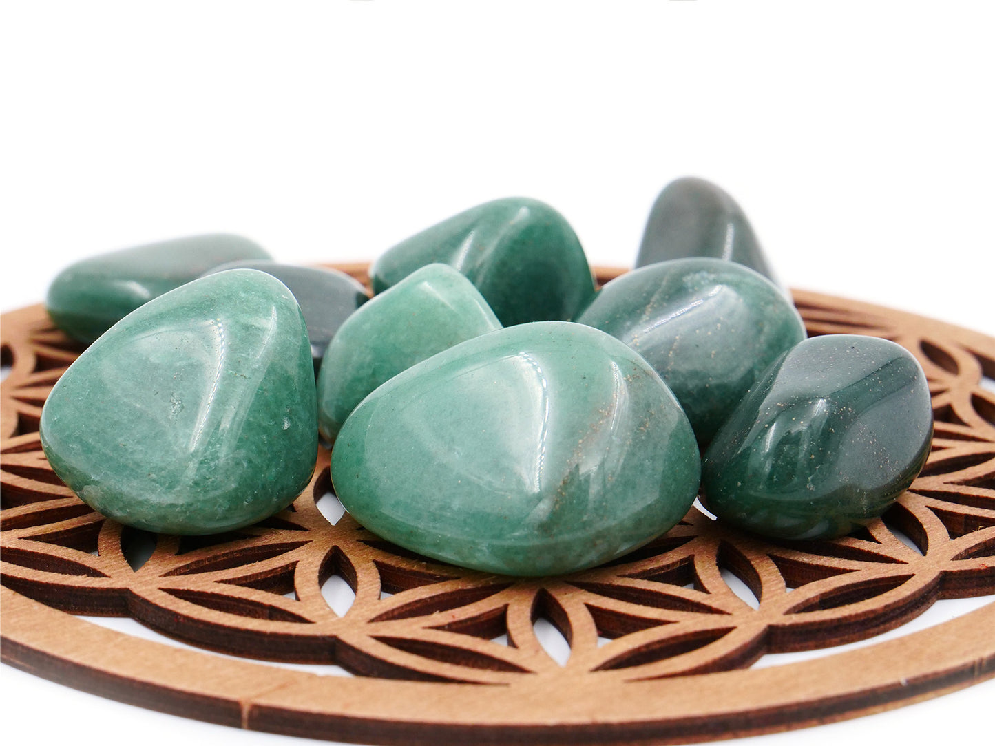 Aventurine verte - Pierre roulée