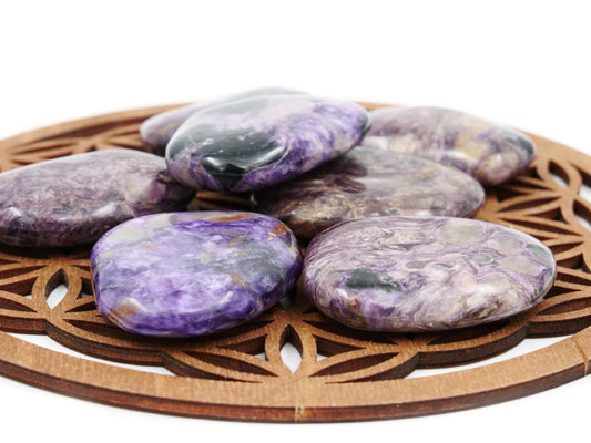 Charoïte - Pierre roulée