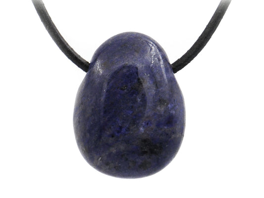 Dumortiérite - Pendentif pierre percée