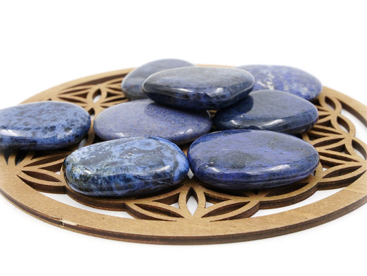 Dumortiérite - Pierre roulée