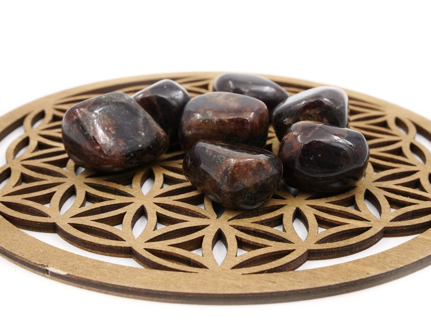 Dravite (tourmaline brune) - Pierre roulée