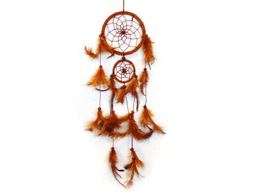 Capteur de rêves brun