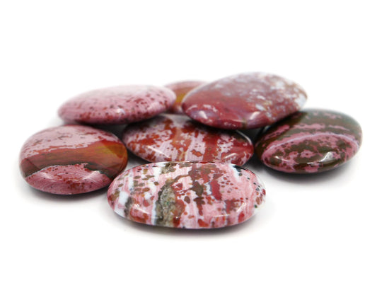 Jaspe océanique - Pierre roulée