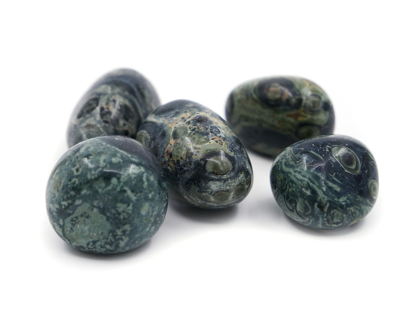 Eldarite (jaspe kambaba) - Pierre roulée