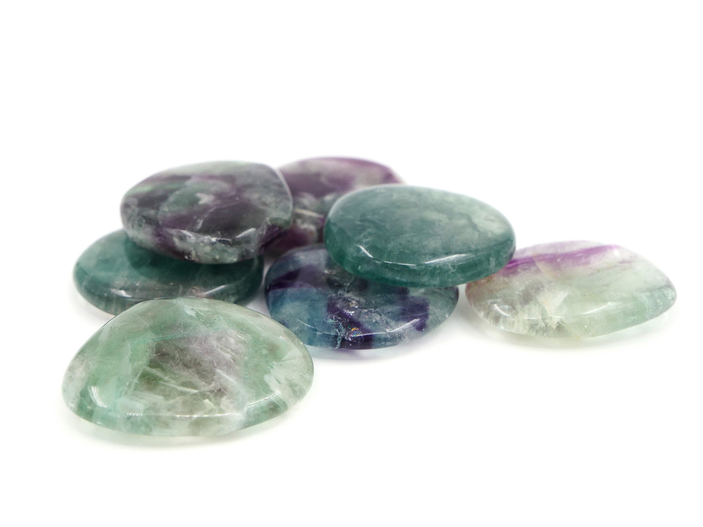 Fluorite - Pierre roulée