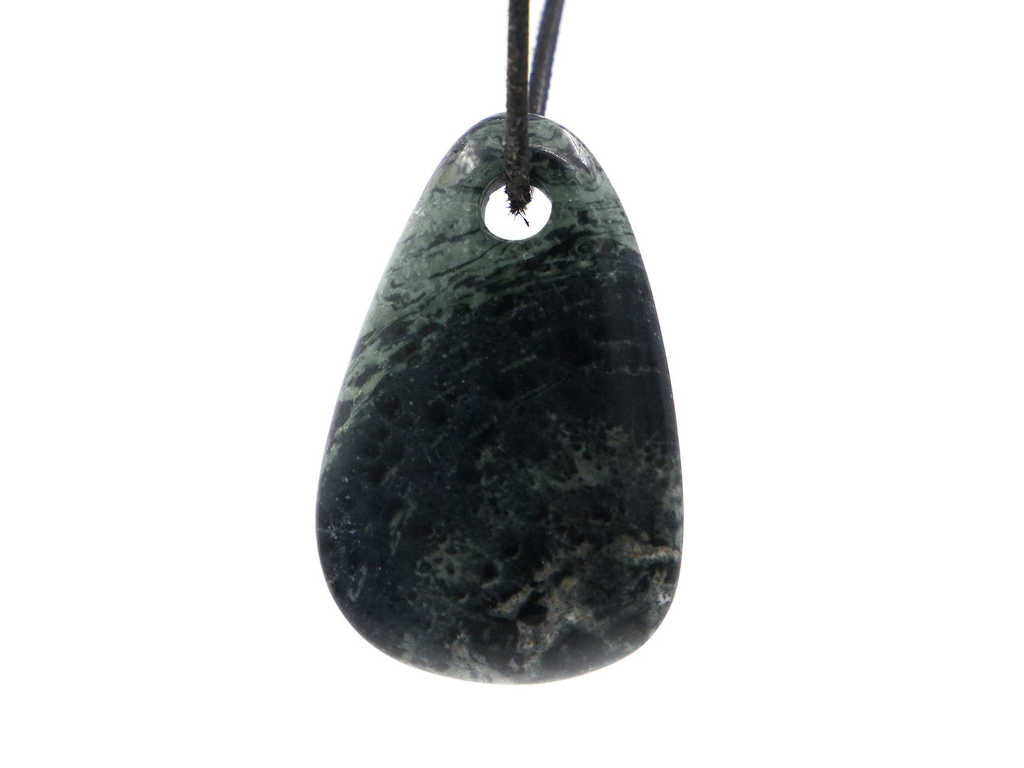 Eldarite (jaspe kambaba) - Pendentif pierre percée