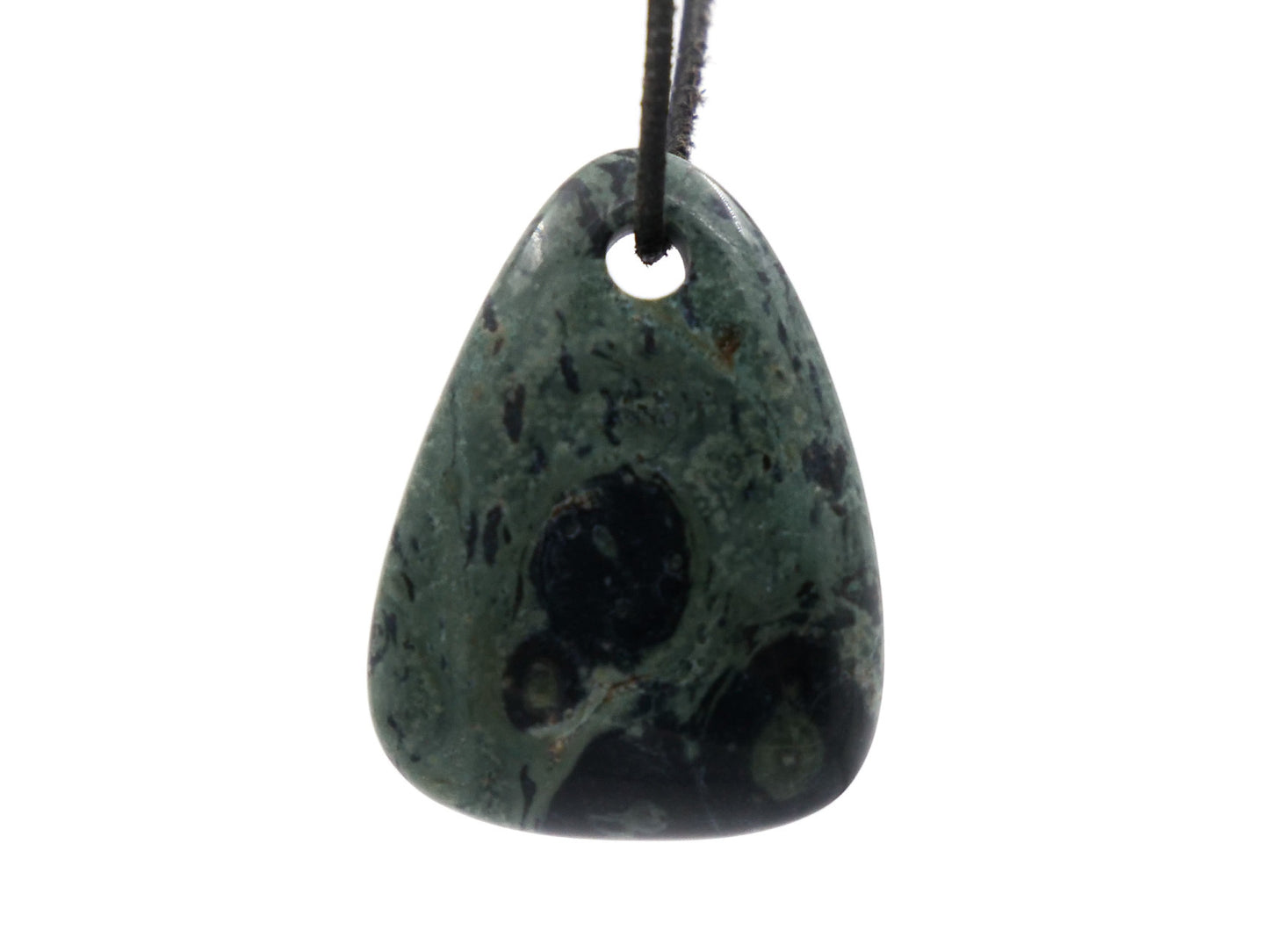 Eldarite (jaspe kambaba) - Pendentif pierre percée