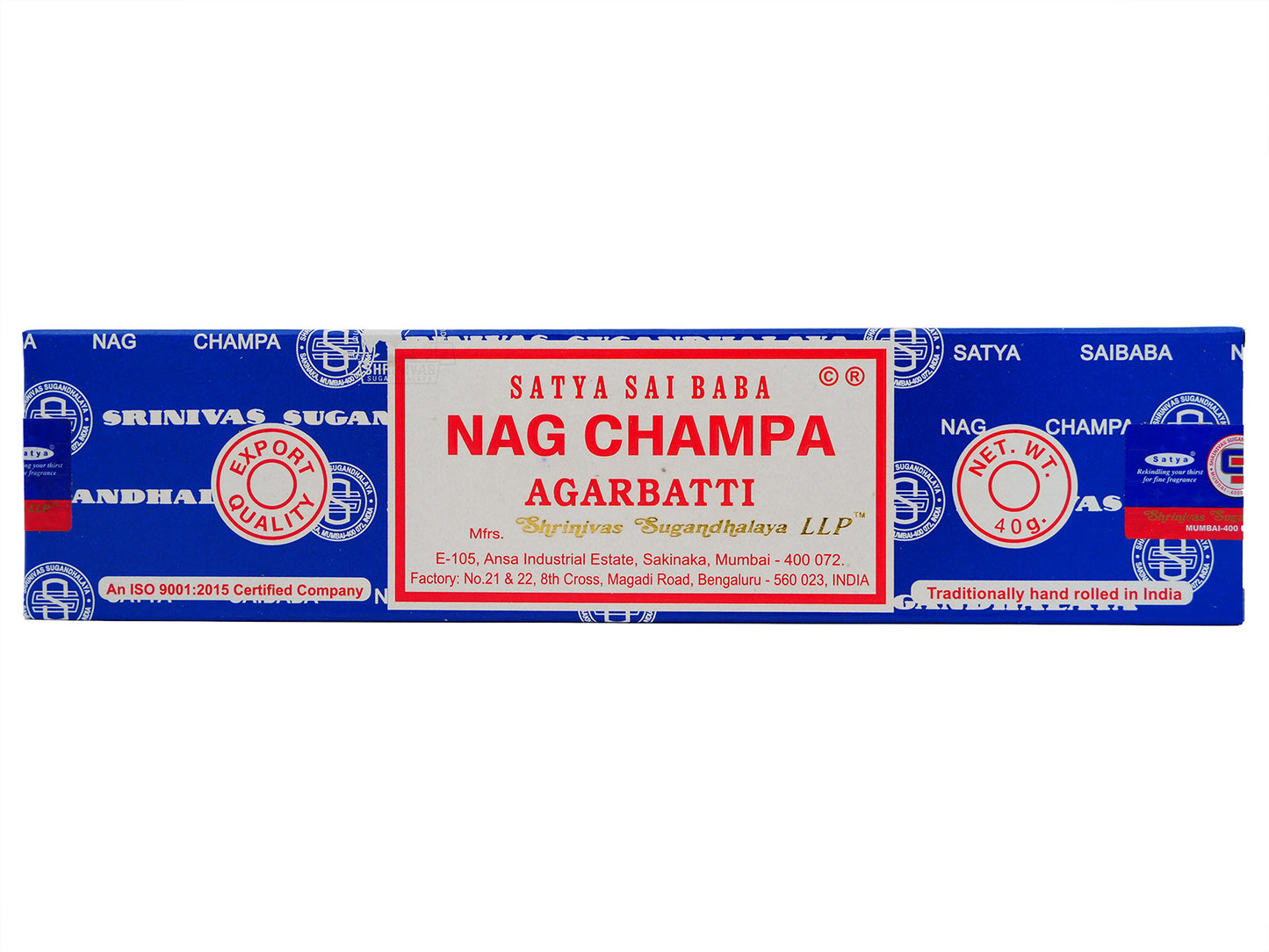 Encens Satya Nag Champa - 40 g