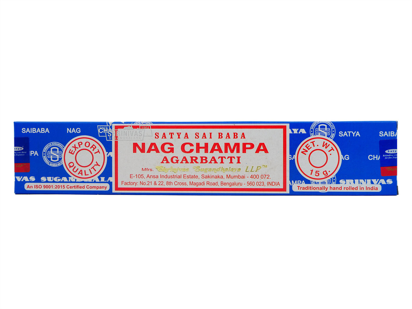 Encens Satya Nag Champa - 15 g