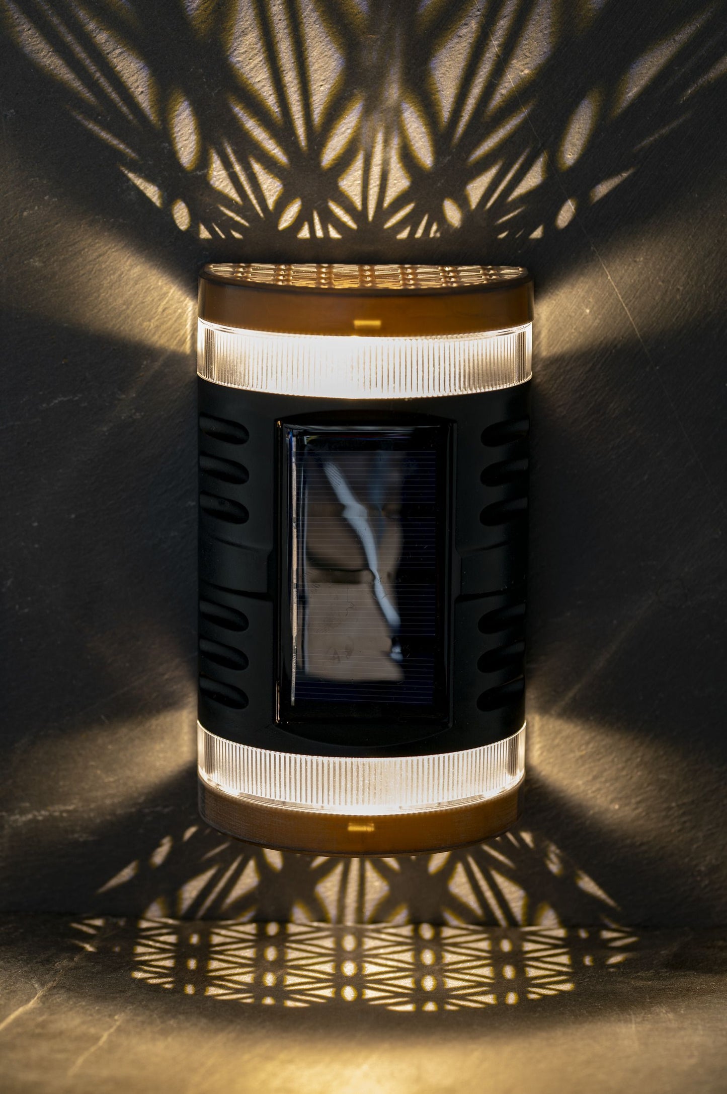 Fleur de vie Luminaire solaire à LED