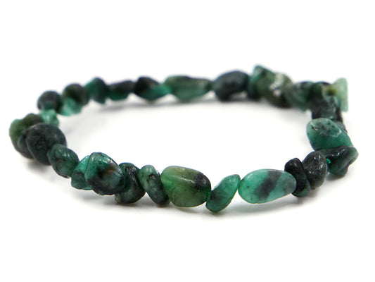 Bracelet en émeraude