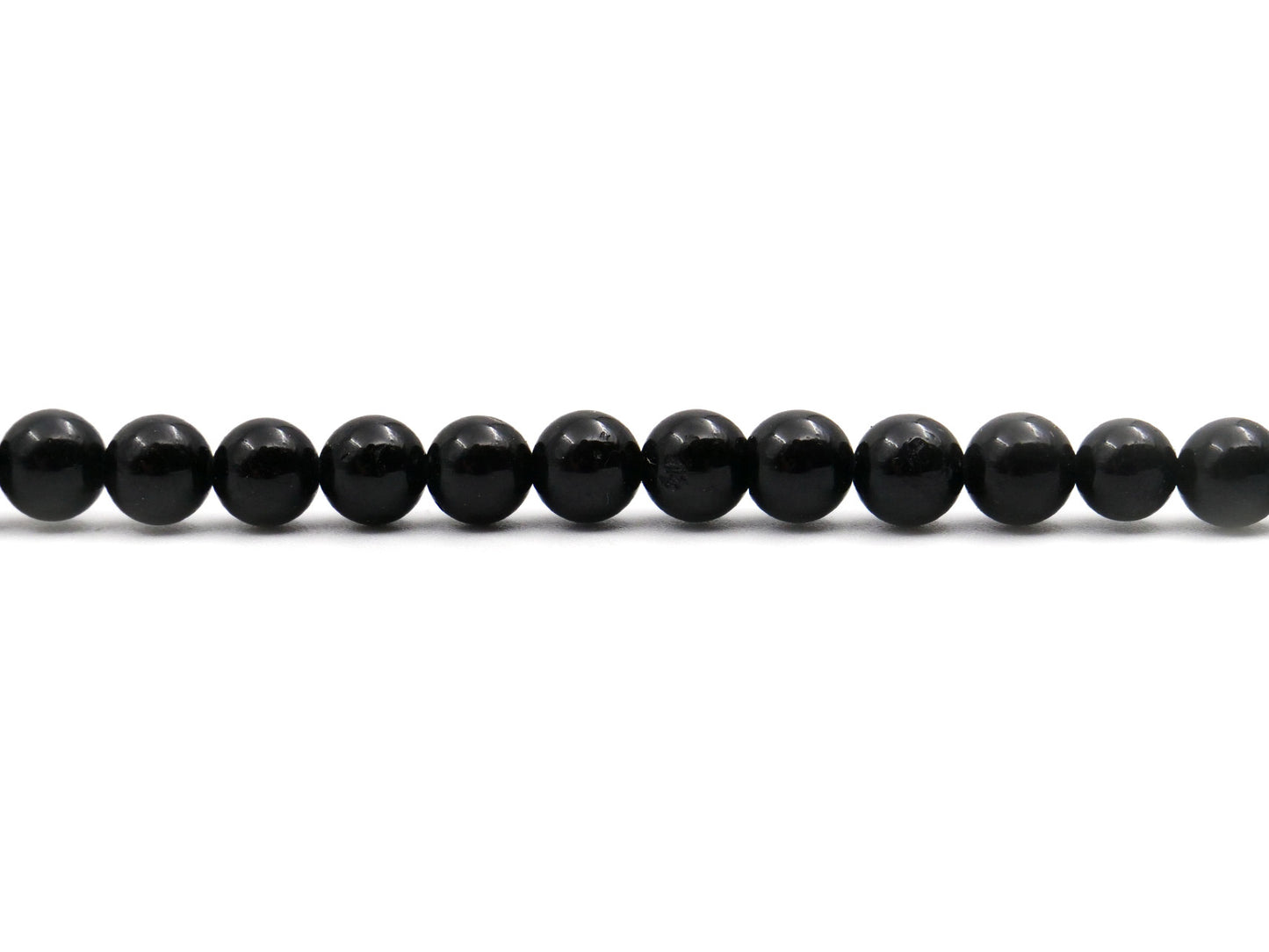 Tourmaline noire - perles 6,5 mm