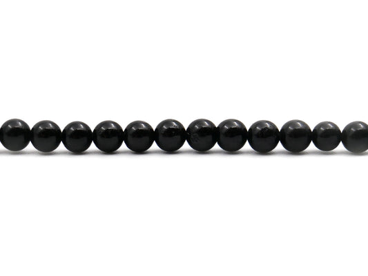 Tourmaline noire - perles 6,5 mm