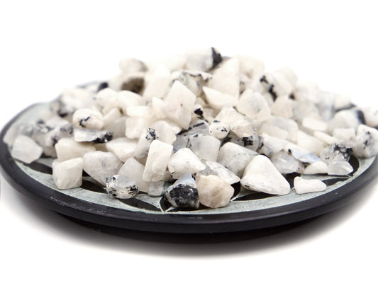 Labradorite blanche "pierre de lune" - Éclats - 100 g