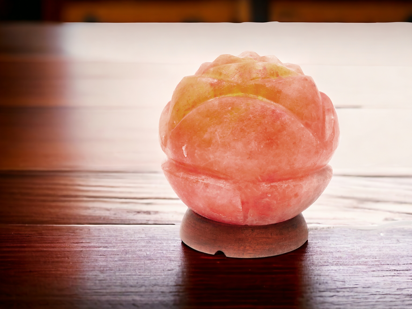 Lampe de sel - Fleur