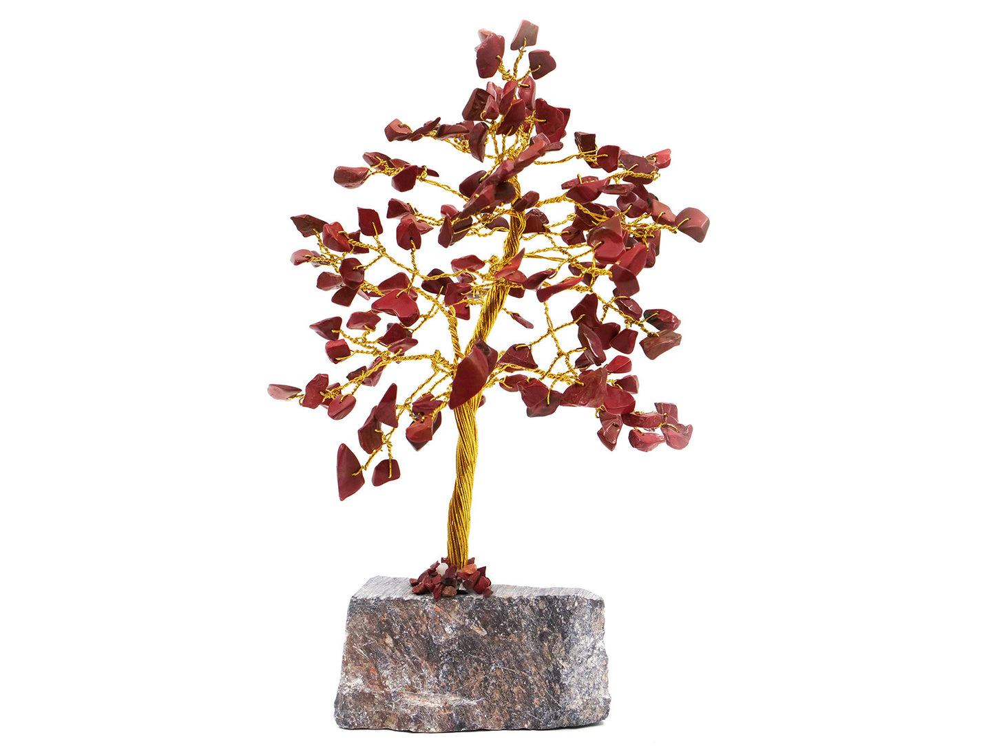 Jaspe rouge - Arbre à gemme 160 pierres