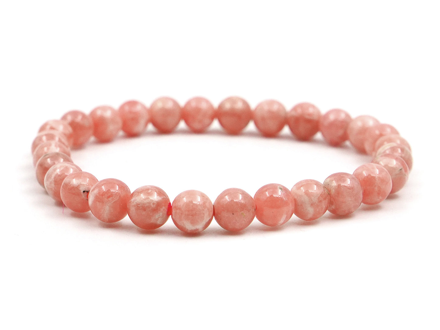 Bracelet en rhodochrosite - 6mm