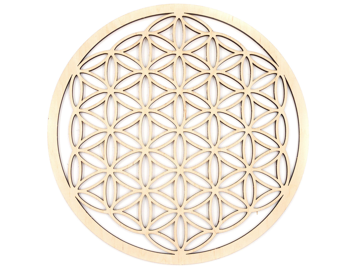 Fleur de Vie 22 cm, en bois