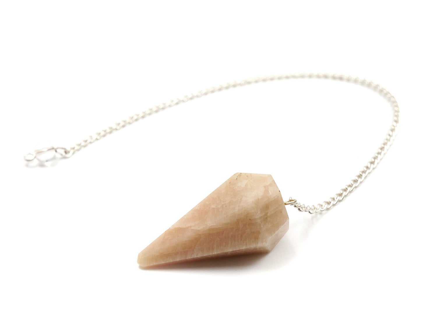 Pierre de lune - Pendule en pierre fine