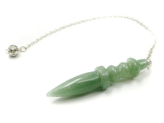 Aventurine verte - Pendule égyptien en pierre fine
