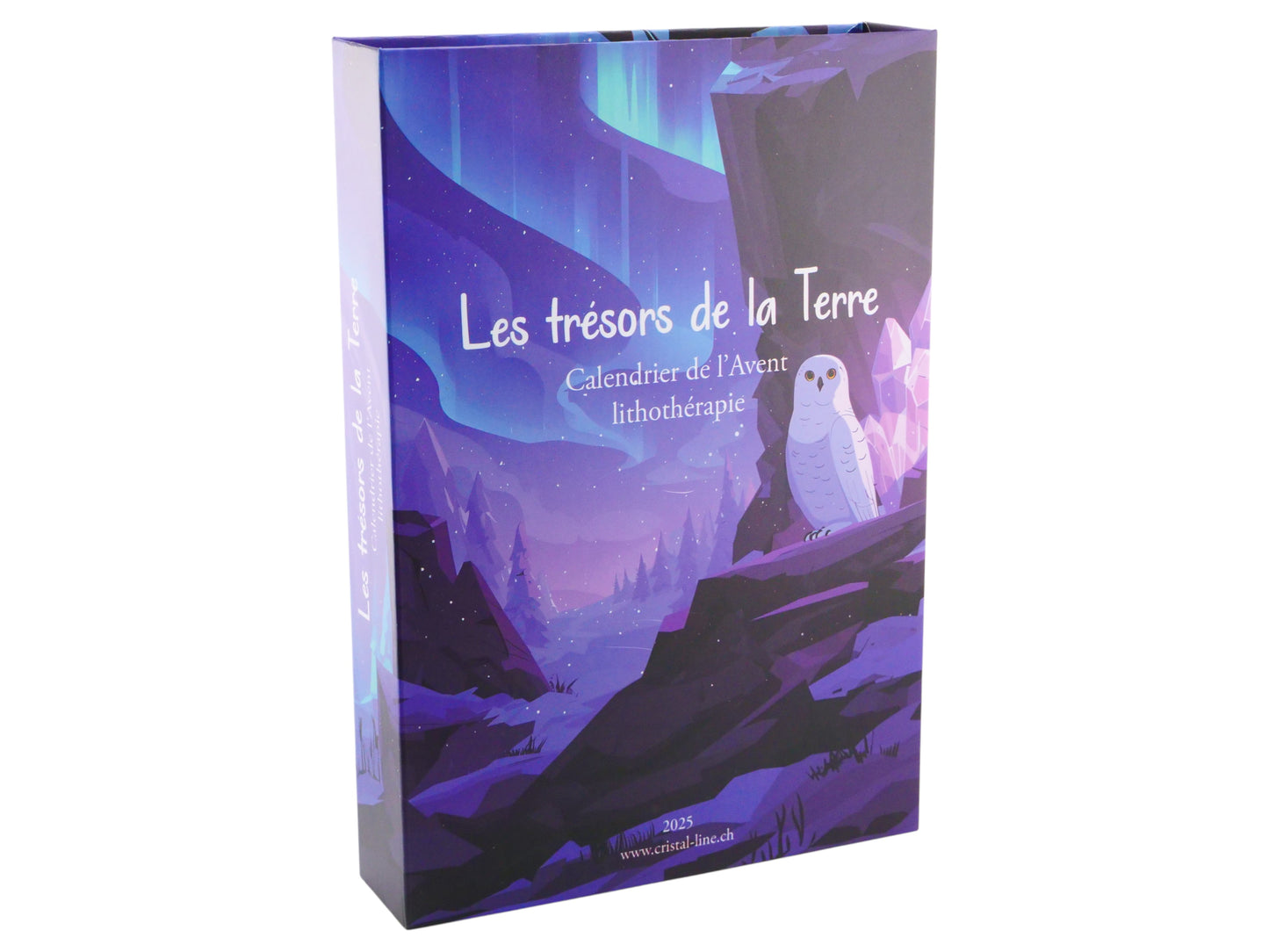 Les trésors de la Terre 2025 - Calendrier de l'Avent lithothérapie (valeur du contenu 245.-)