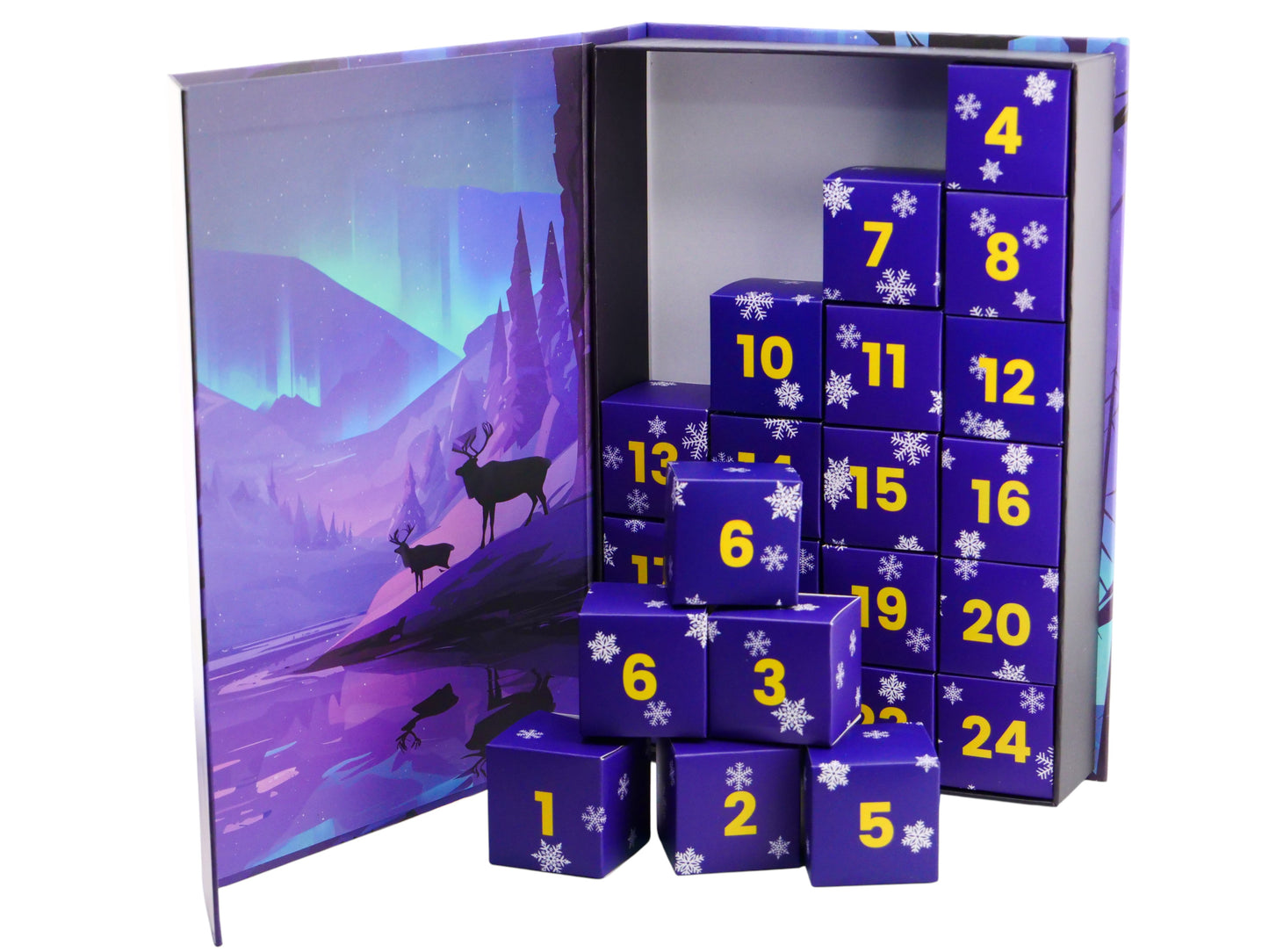 Les trésors de la Terre 2025 - Calendrier de l'Avent lithothérapie (valeur du contenu 245.-)