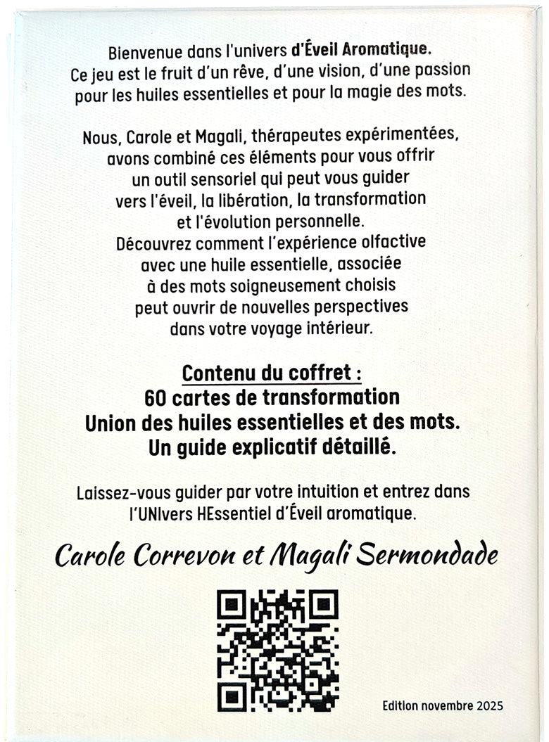 Éveil Aromatique - Un voyage unique de transformation et d'exploration