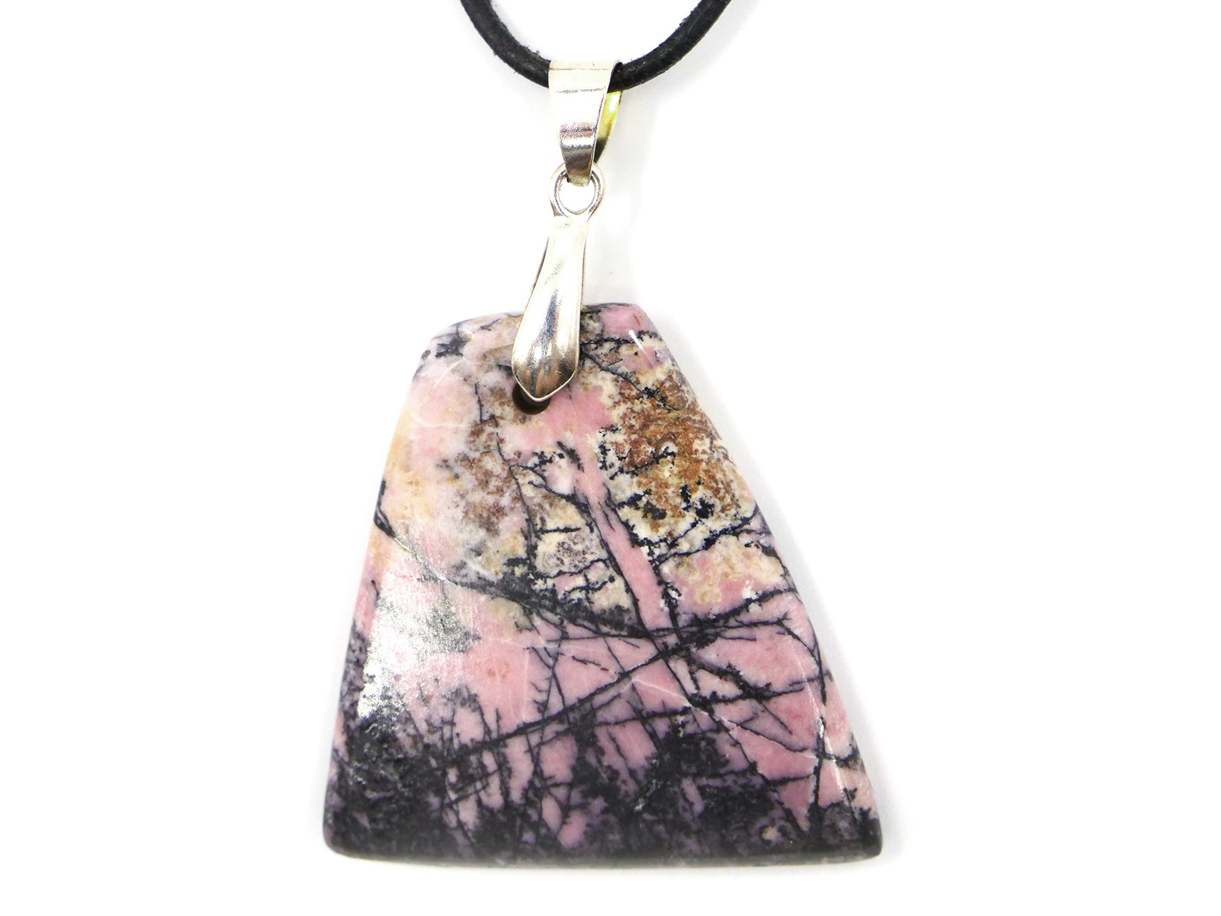 Rhodonite suisse - Pendentif