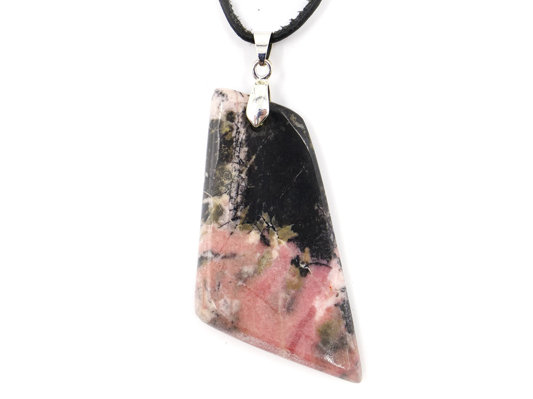 Rhodonite suisse - Pendentif