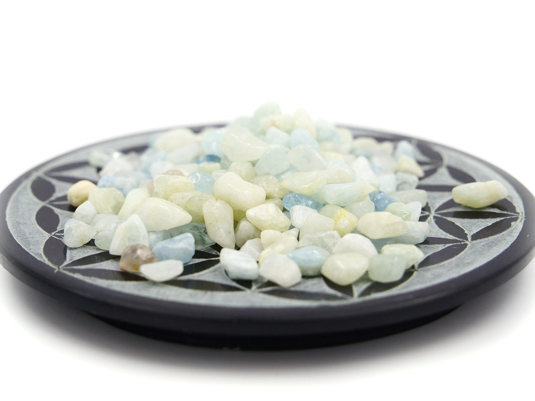 Aigue-marine - Éclats de pierres précieuses - 100 g