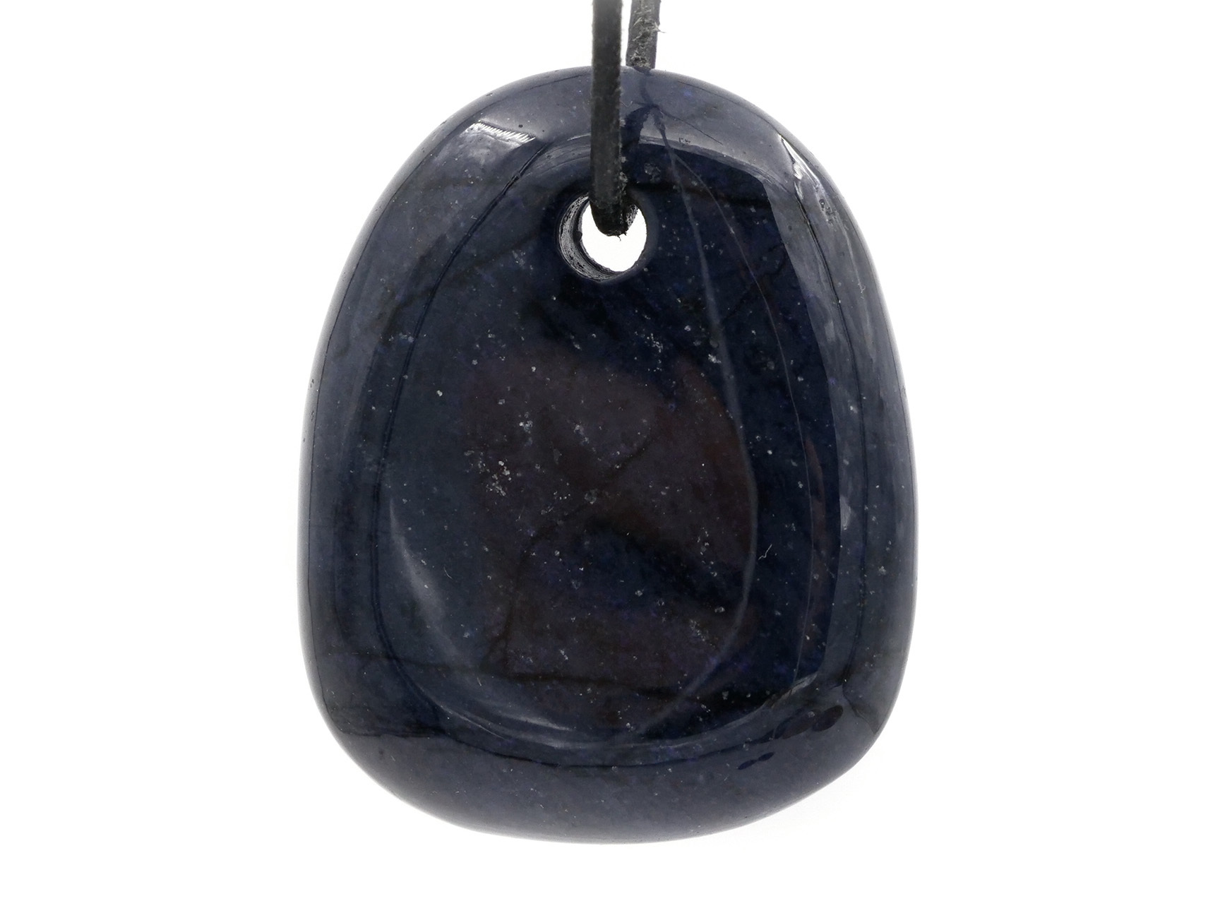 Dumortiérite - Pendentif pierre percée
