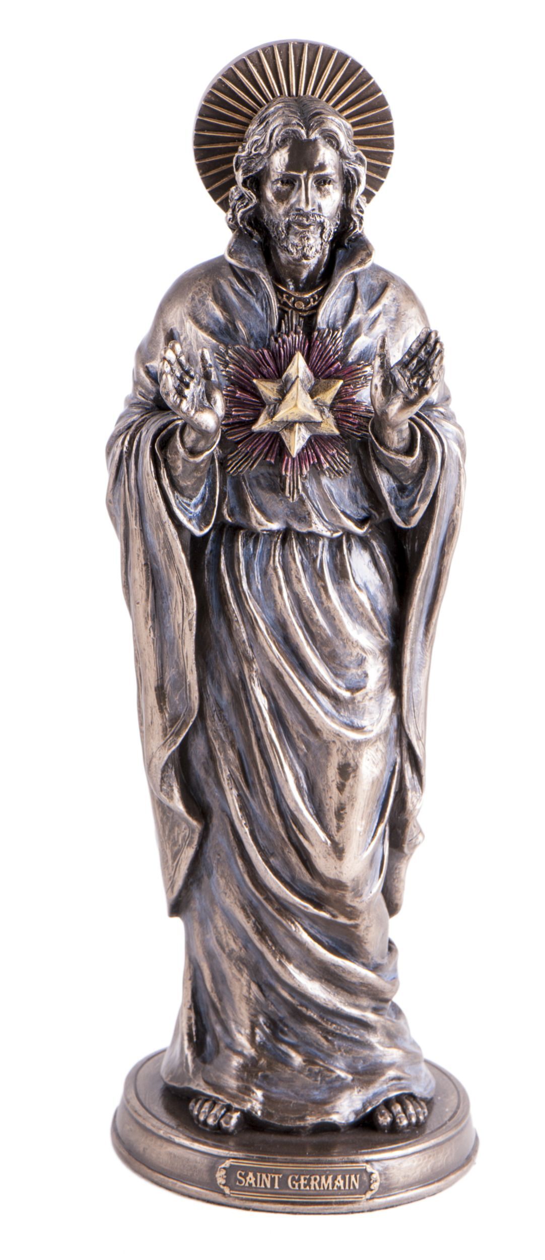 Statuette Saint Germain en résine