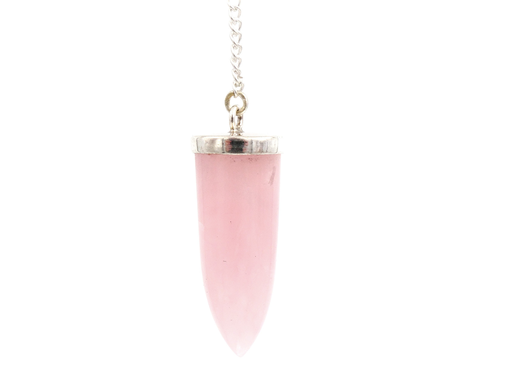 Quartz rose - Pendule en pierre fine