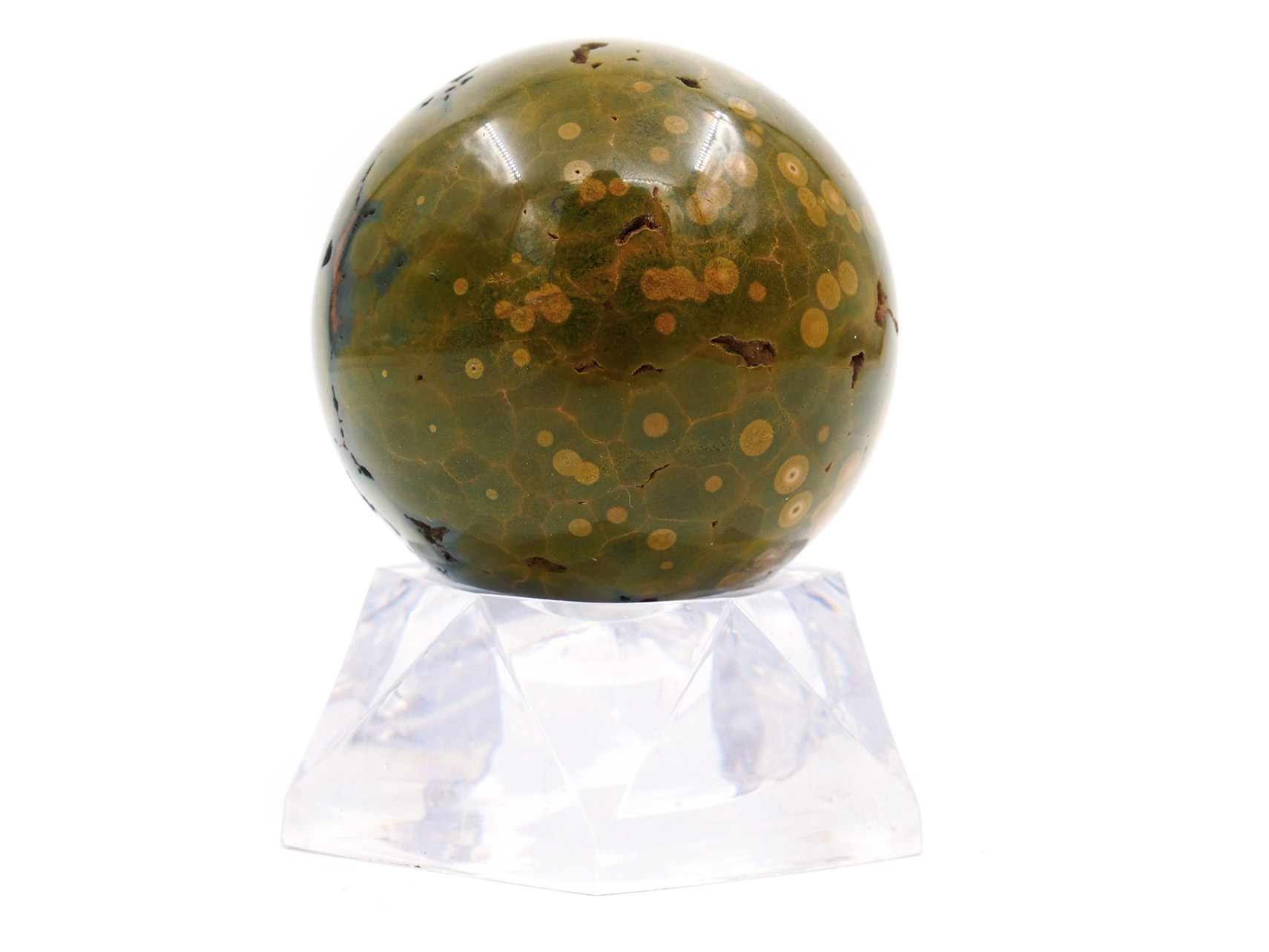 Jaspe océanique - Boule 5 cm