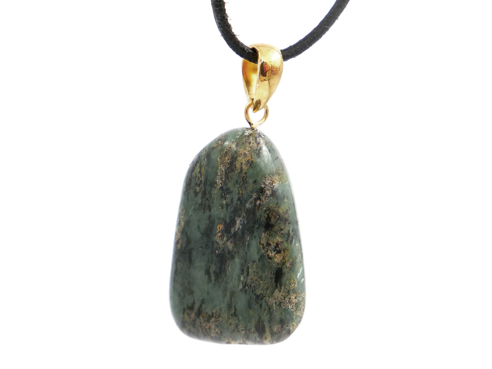 Serpentine suisse - Pendentif argent 925