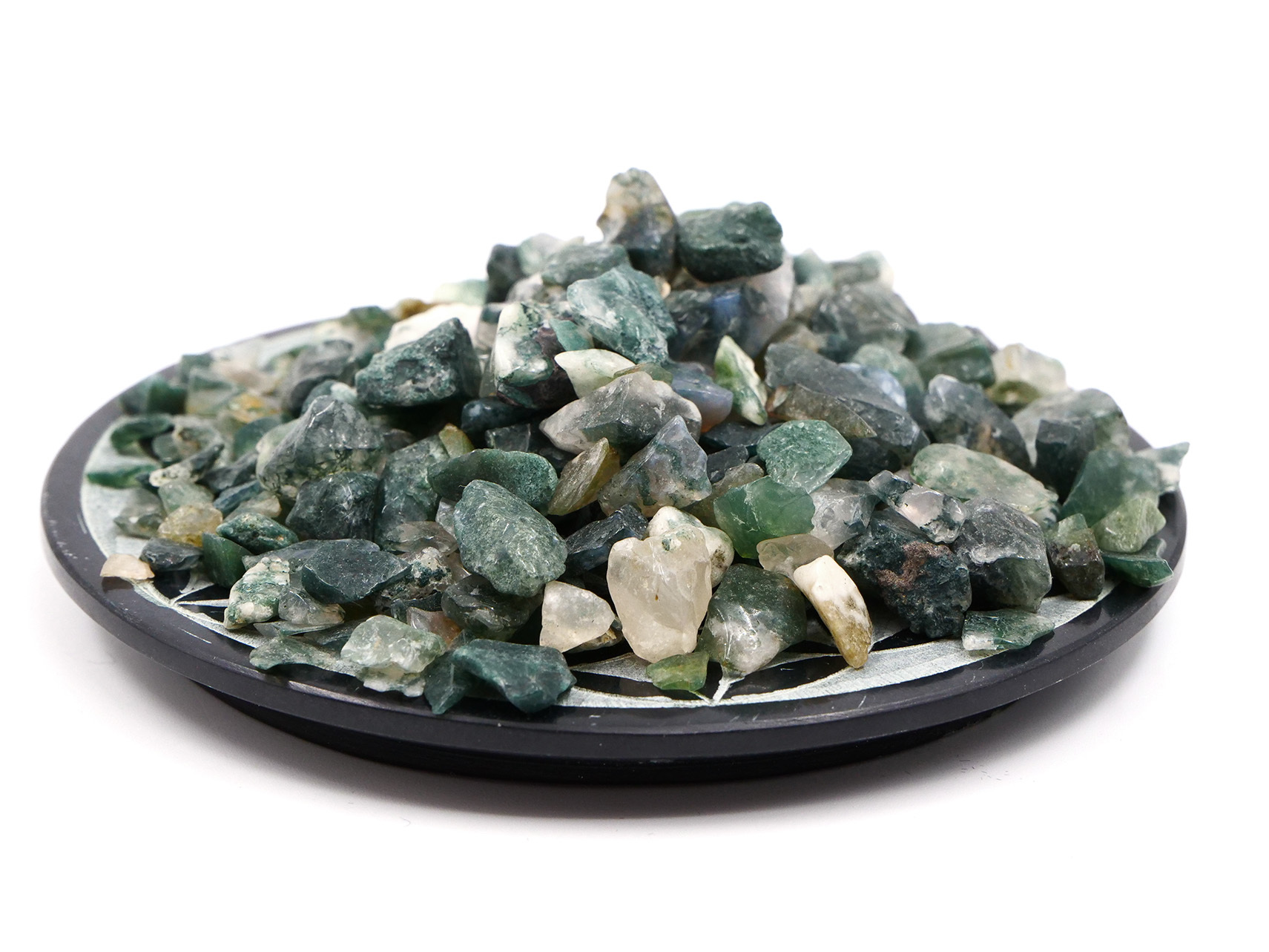 Agate mousse - Éclats de pierres précieuses - 100 g